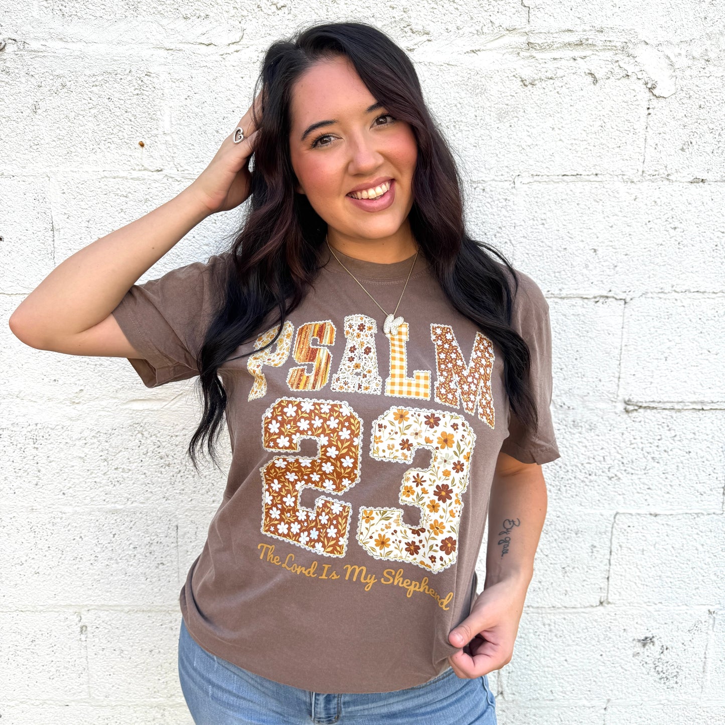 Floral Psalm: 23 Graphic Tee #26212