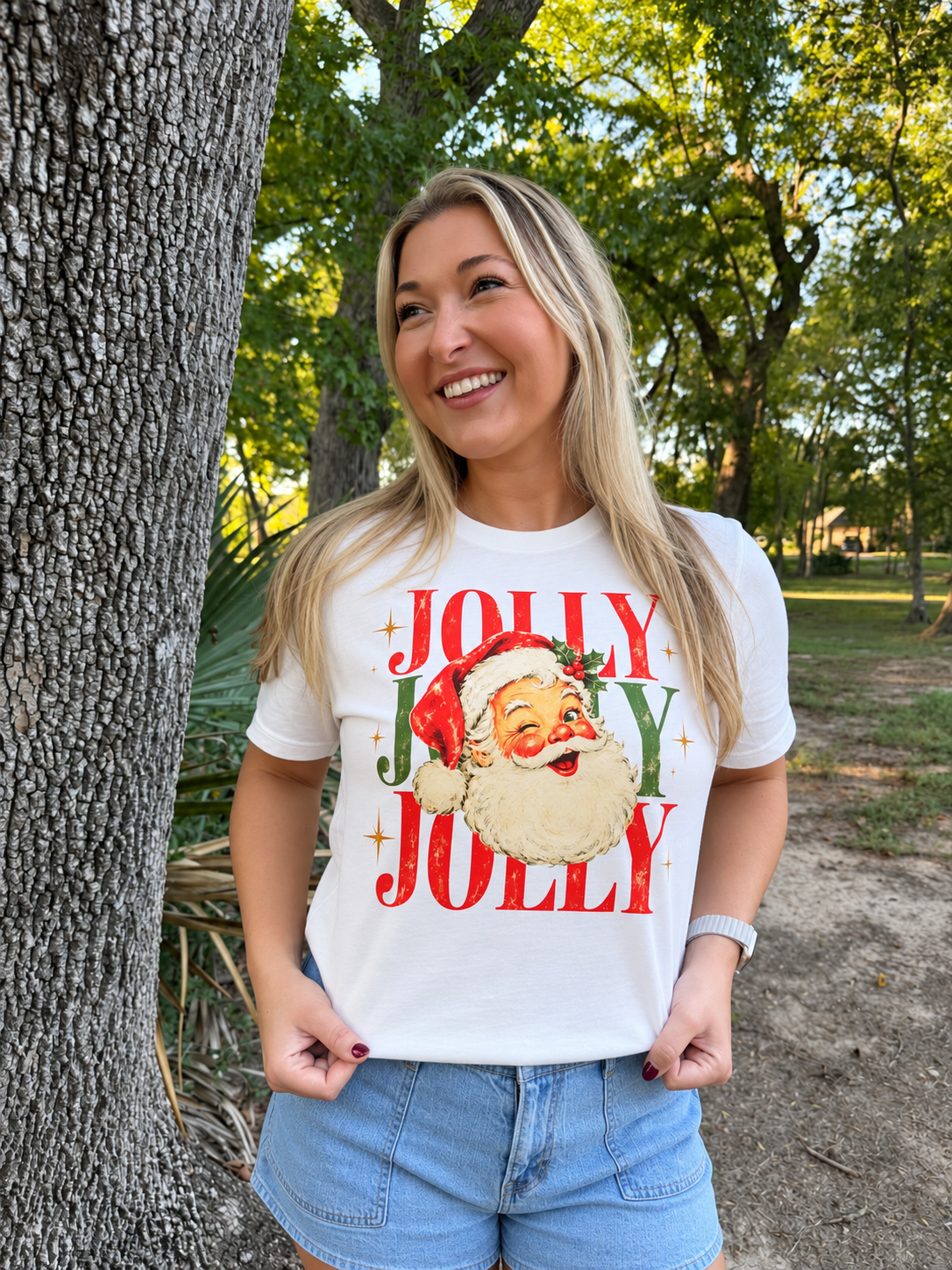 Jolly Santa Tee