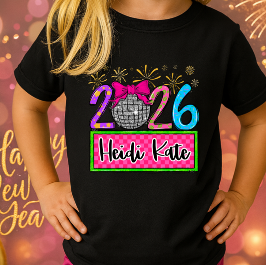 Custom 2026 Youth Graphic Tshirt