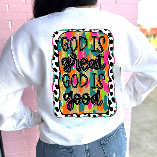 God Is Great Graphic Crewneck