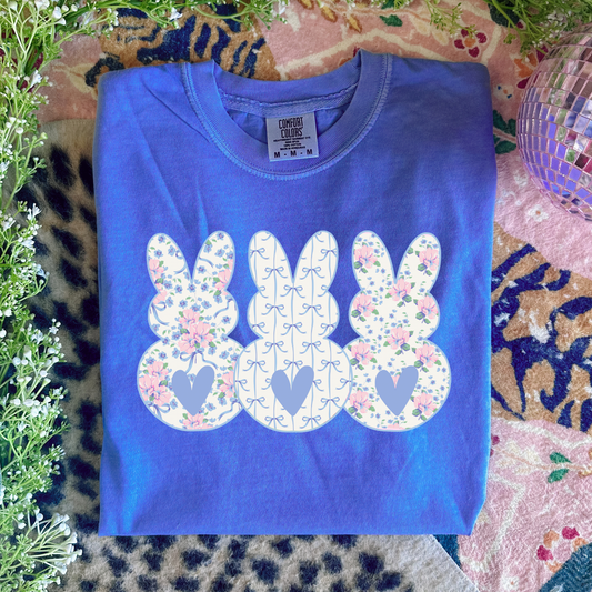 3 Bunnies Trio Graphic Tee