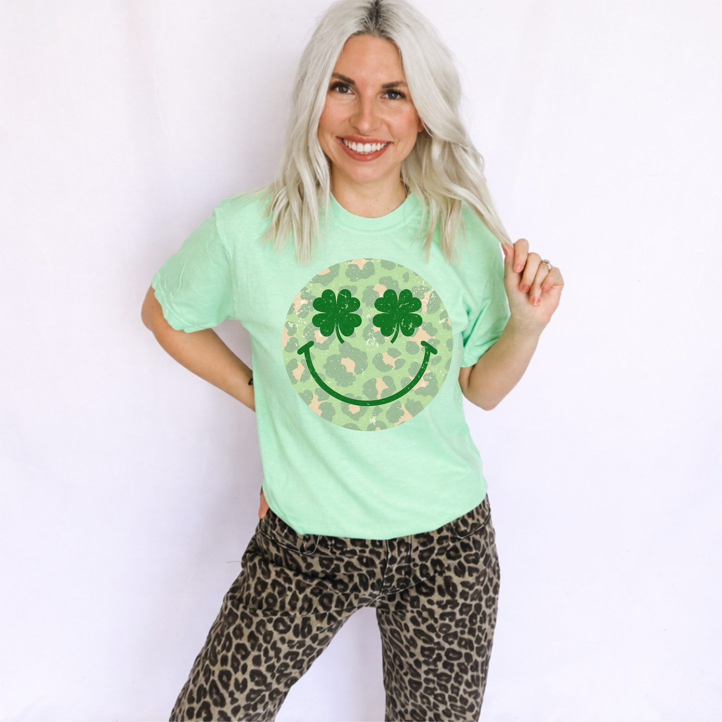 Happy Shamrock Graphic Tee