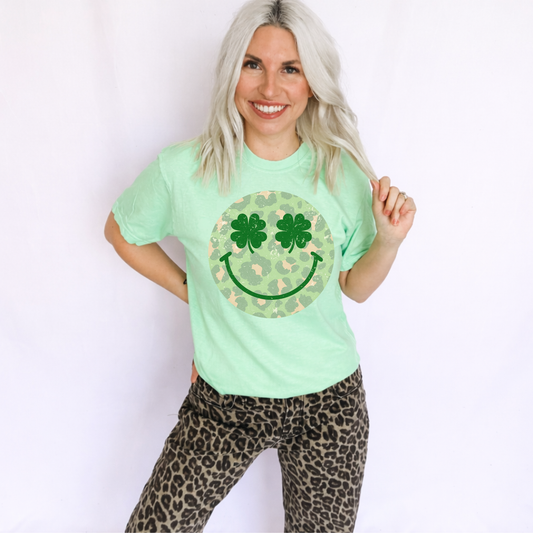 Happy Shamrock Graphic Tee
