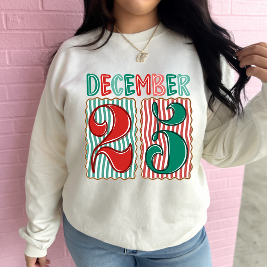 December 25 Graphic Crewneck