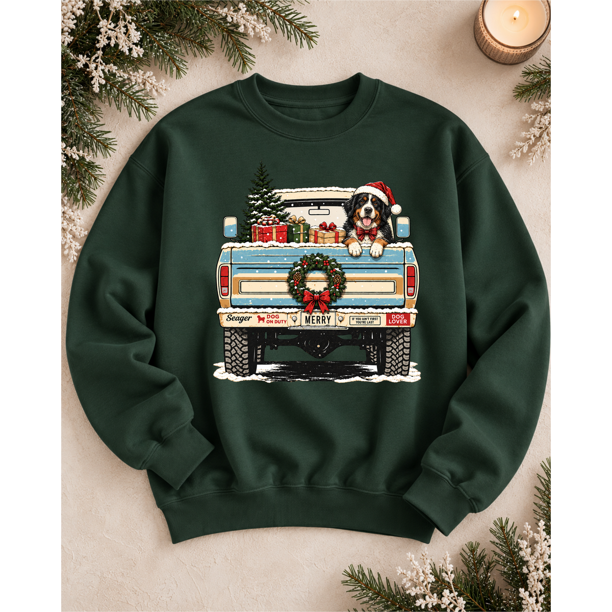 Holiday Dog Crewneck