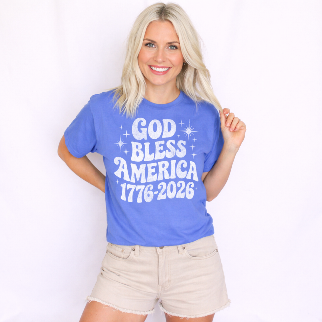 God Bless America Tee D-1203