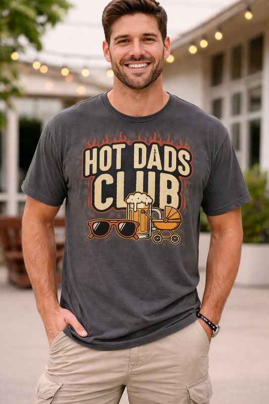 Hot Dads Club Tee D-1218