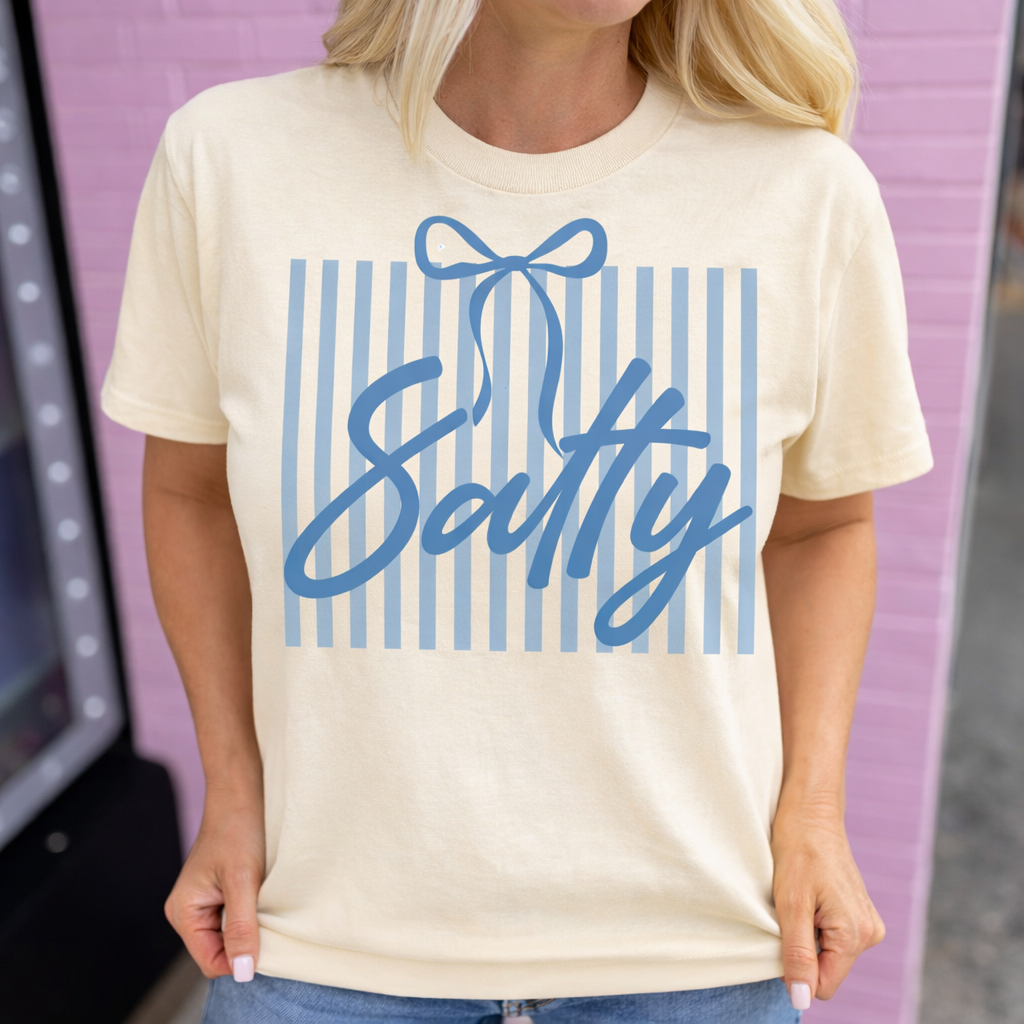 Salty Blue Tee