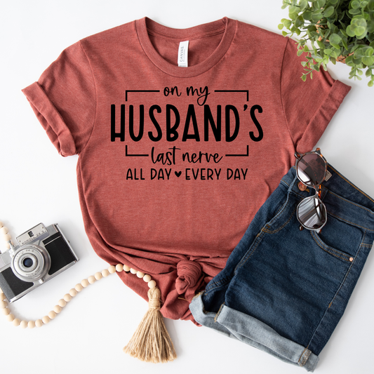 On My Husband's Last Nerve D-1004