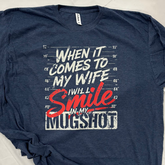 Smile in My Mugshot Graphic Tee