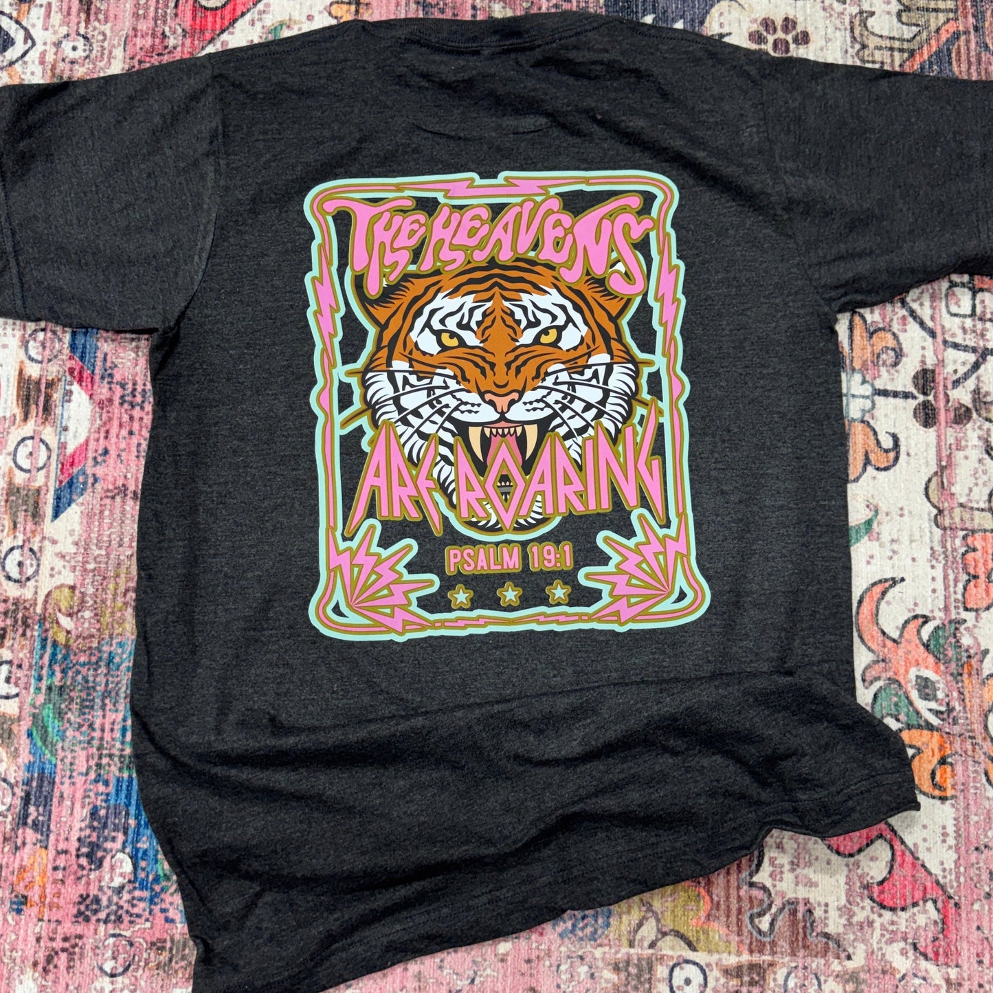 The Heaven's Are Roaring Graphic Tee D-1090