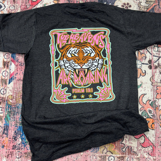 The Heaven's Are Roaring Graphic Tee D-1090