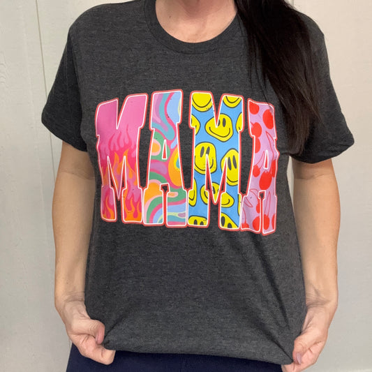 Mama Fire Graphic Tee or Sweatshirt D-1078