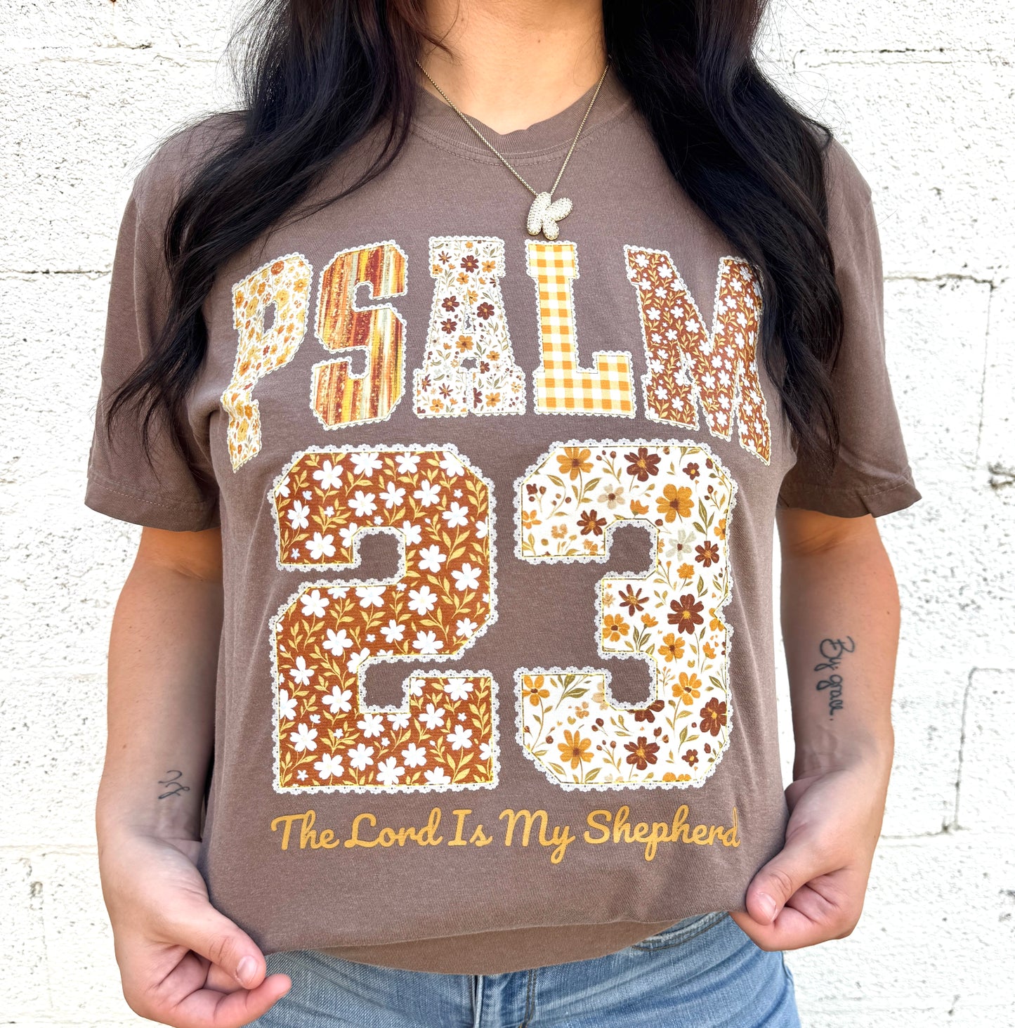 Floral Psalm: 23 Graphic Tee #26212
