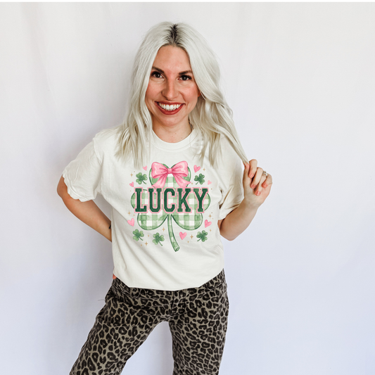 Soft Girl Lucky Graphic Tee