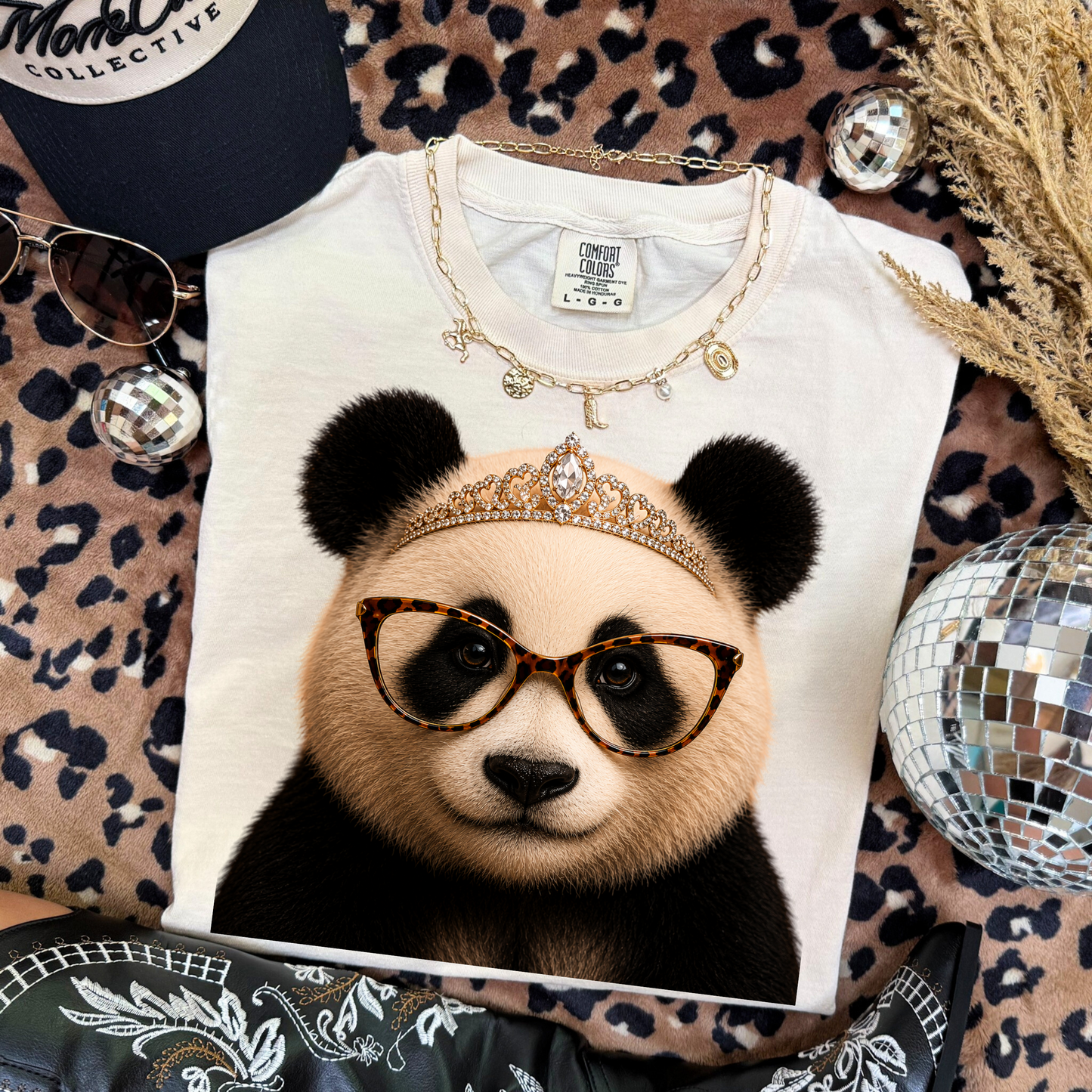 Boujee Panda Mascot #26131