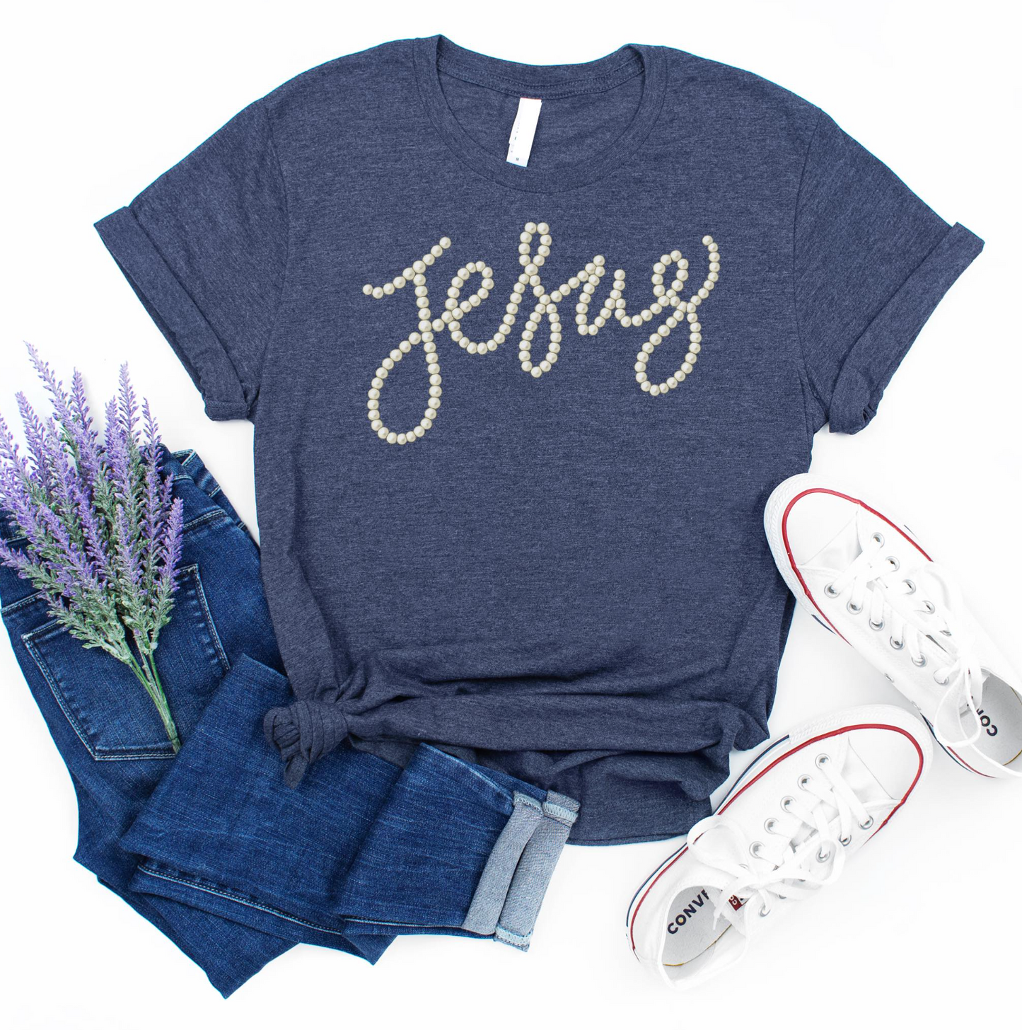 Jesus Pearl Graphic Tee