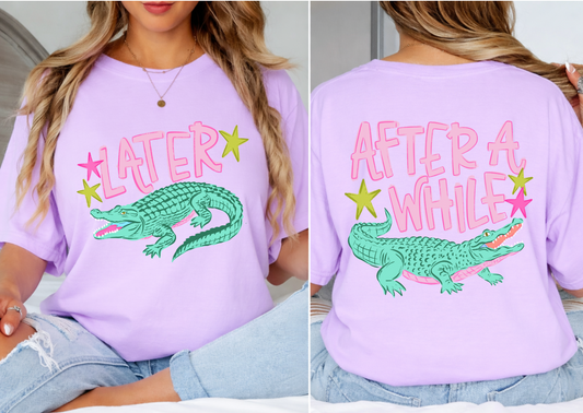 Later Alligator Tee D-1104