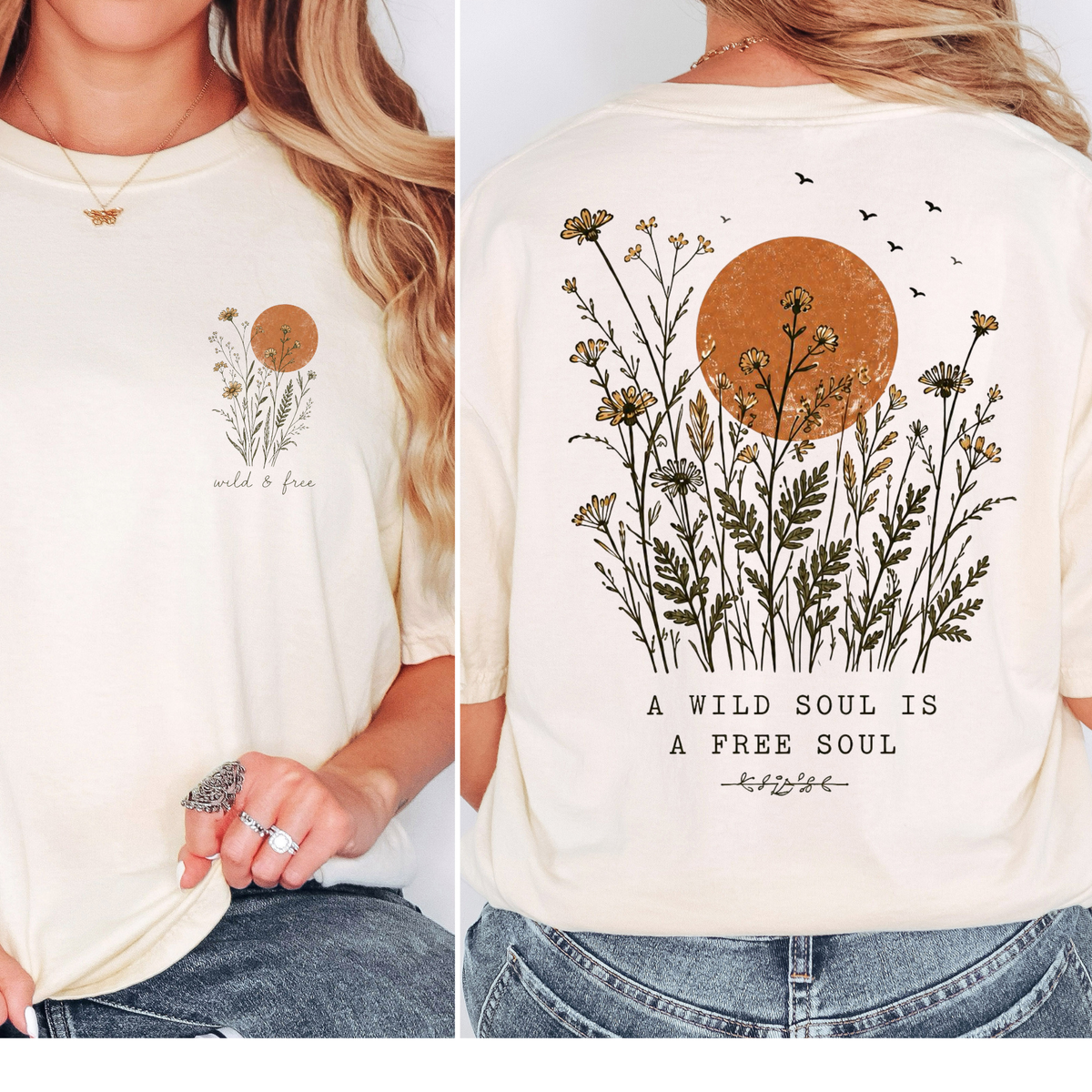 Wild and Free Tee