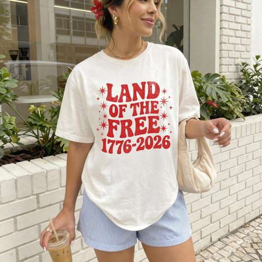 Land of the Free Tee D-1206
