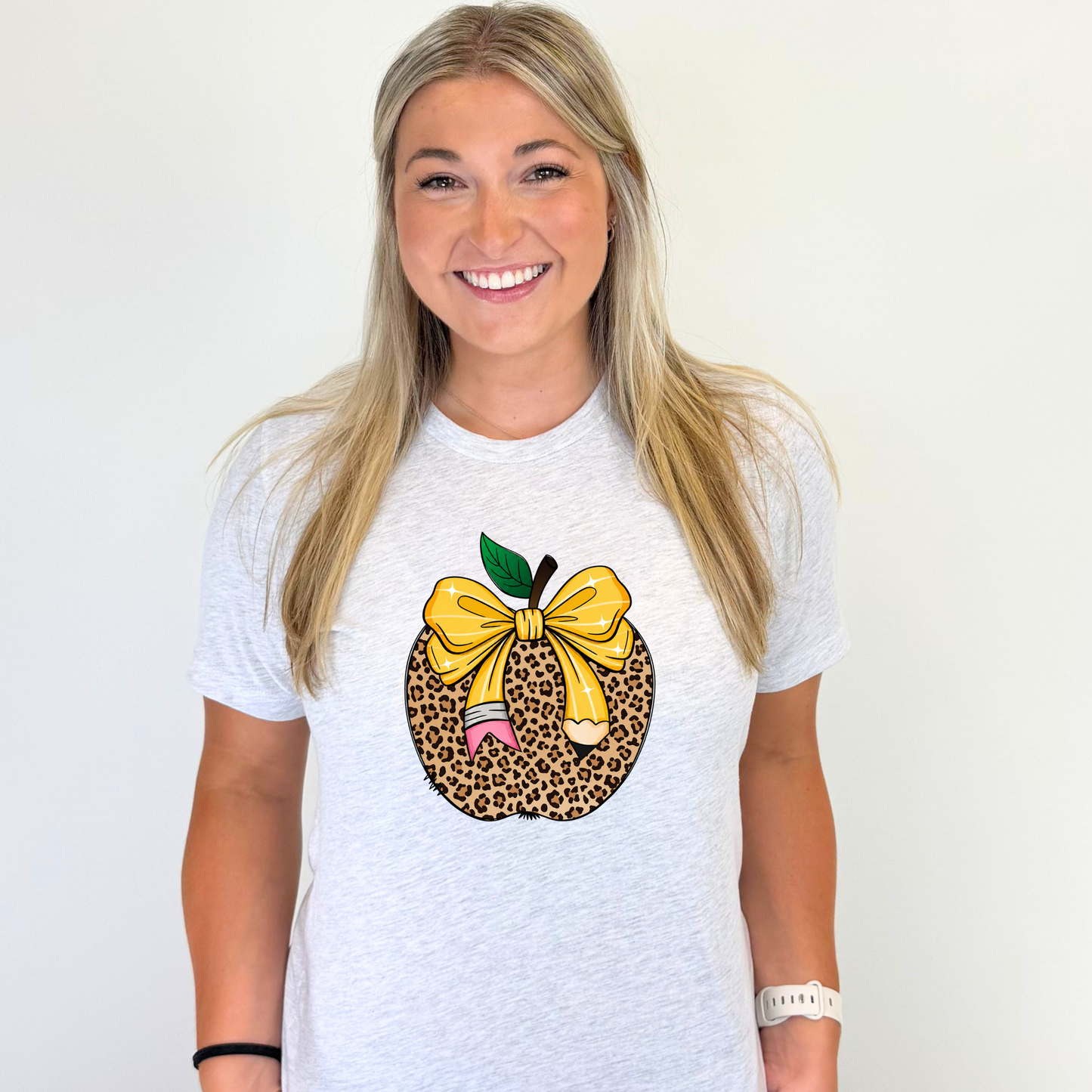 Leopard Apple Tee