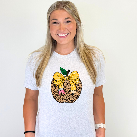 Leopard Apple Tee