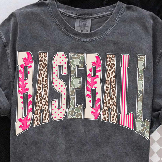 Retro Baseball Tee D-1226