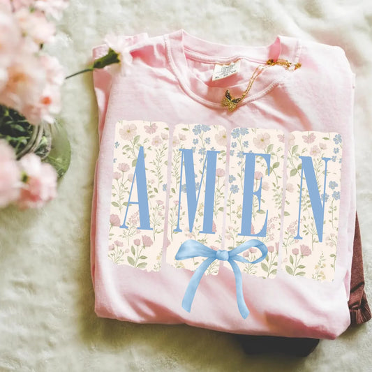 Amen Bow Tee