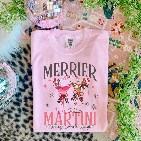 Merrier Martini Graphic Tee